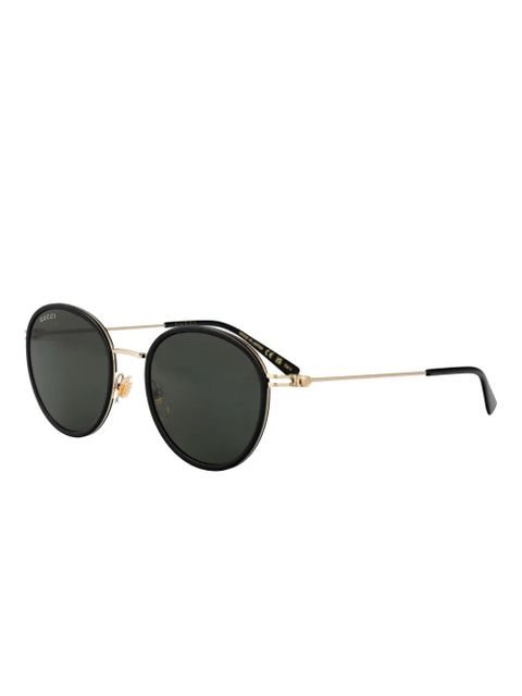 Gucci Eyewear Interlocking G sunglasses - Gold - zdjęcie produktu nr 2