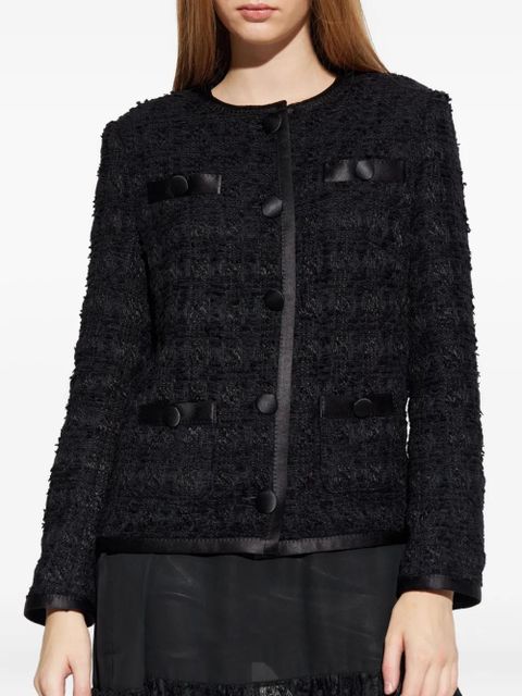 Dolce & Gabbana buttonned-trim jacket - Black