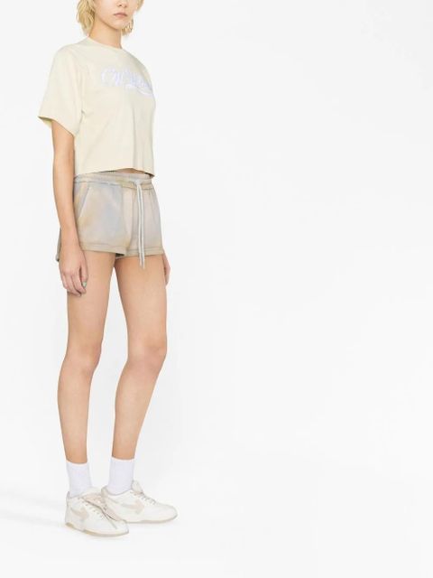 Off-White Laundry drawstring shorts - Blue