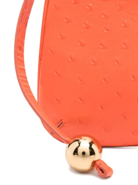 Jacquemus Bisou Perle shoulder bag - Orange