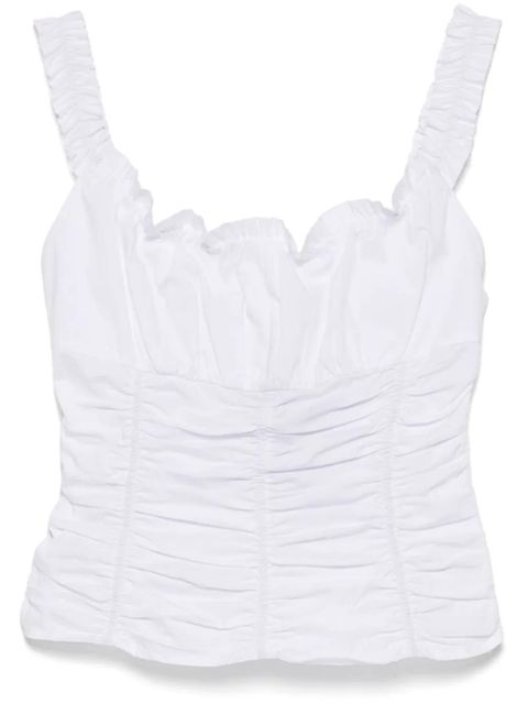 STAUD Nic top - White - zdjęcie produktu nr 1