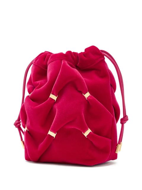 Ferragamo Varini drawstrings crossbody bag - Pink - zdjęcie produktu nr 2
