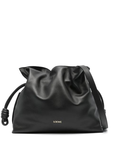 LOEWE medium Flamenco clutch bag - Black - zdjęcie produktu nr 1