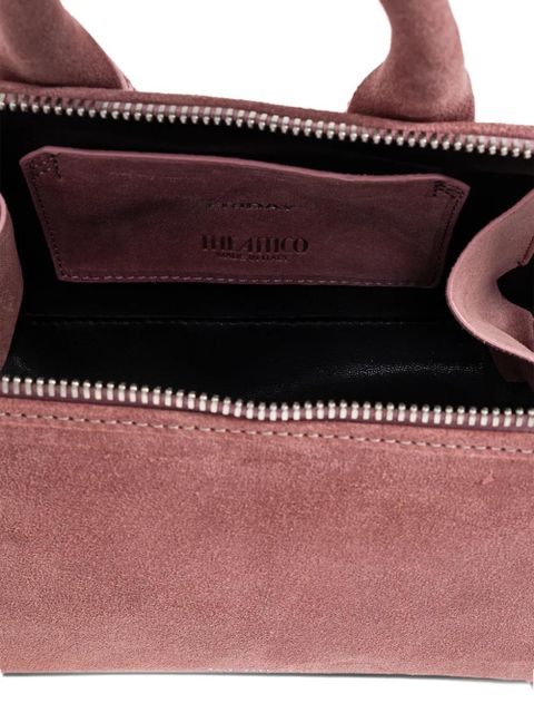 The Attico mini Friday top-handle zip tote bag - Pink