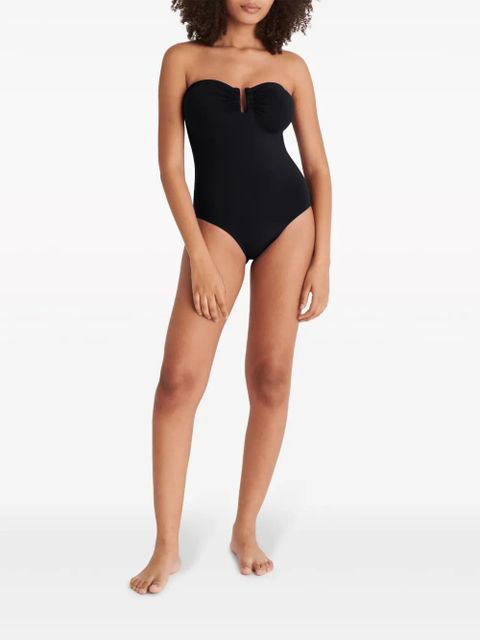 ERES Cassiopée bustier swimsuit - Black