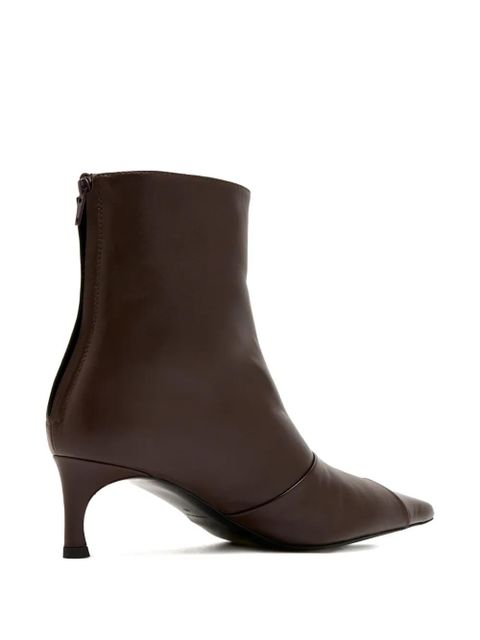 ROTATE BIRGER CHRISTENSEN pointed-toe heeled boots - Brown
