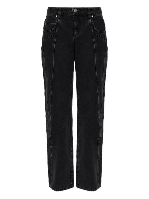 MARANT ÉTOILE Jaylis seam trousers - Black - zdjęcie produktu nr 1