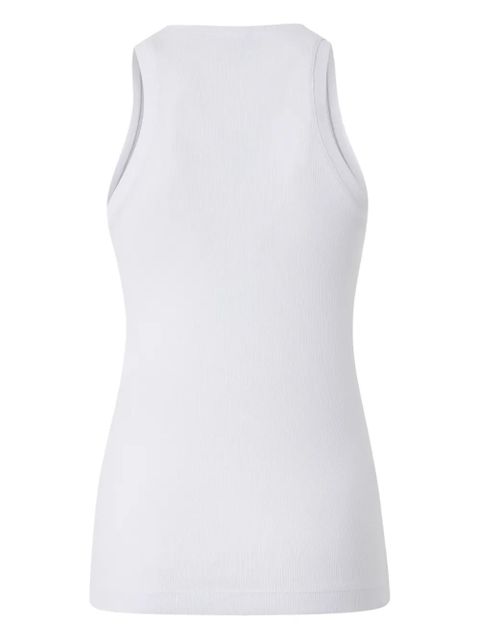 PINKO logo-lettering tank top - White - zdjęcie produktu nr 2