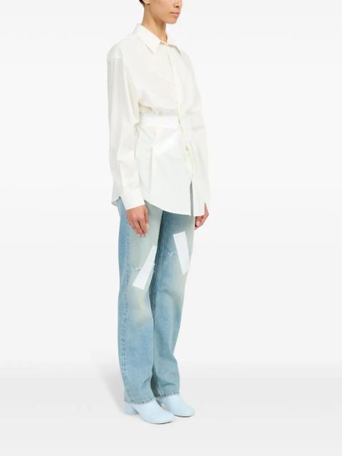 MM6 Maison Margiela cotton shirt - White