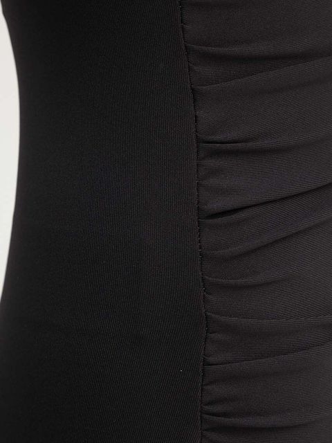 Answear.LAB sukienka kolor czarny mini dopasowana