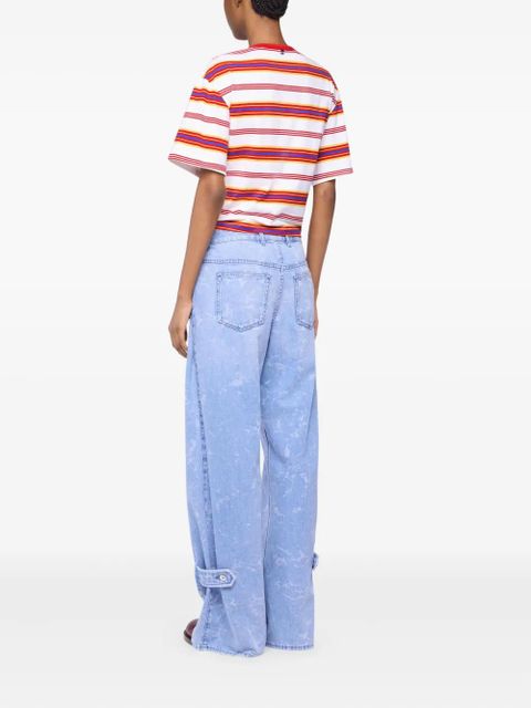 Rabanne washed-effect jeans - Blue