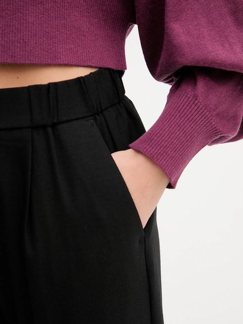 United Colors of Benetton spodnie damskie kolor czarny 4962DF079