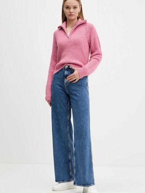 Tommy Jeans jeansy damskie kolor niebieski DW0DW21794 - zdjęcie produktu nr 2