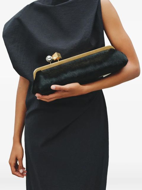 Jacquemus Salon top-handle clutch bag - Black - zdjęcie produktu nr 1