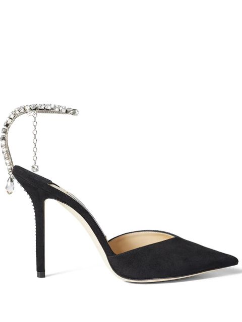 Jimmy Choo Saeda 100mm pumps - Black - zdjęcie produktu nr 1