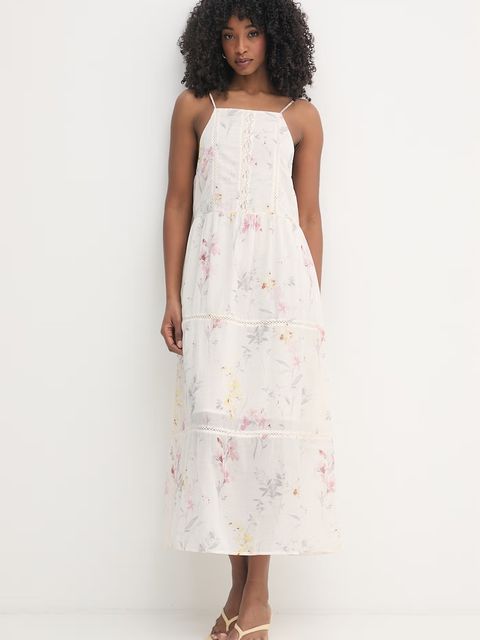 Fracomina sukienka z wiskozą - zdjęcie produktu nr 1