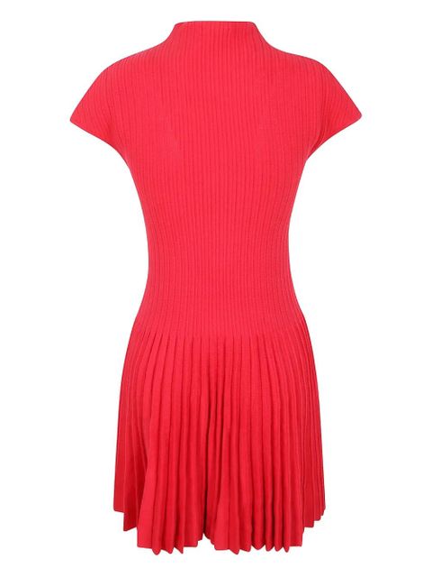 Magda Butrym ribbed pleated dress - Red - zdjęcie produktu nr 2