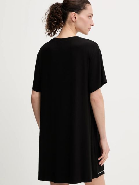 Karl Lagerfeld koszula nocna damska kolor czarny B1W45009