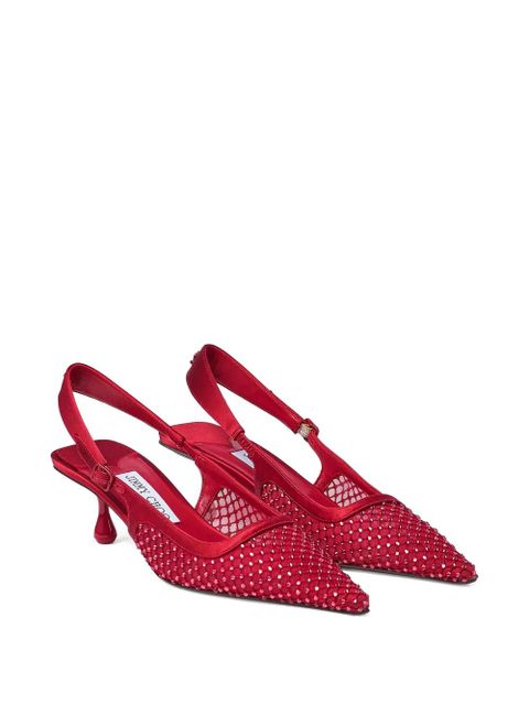 Jimmy Choo 50mm Amel pumps - Red