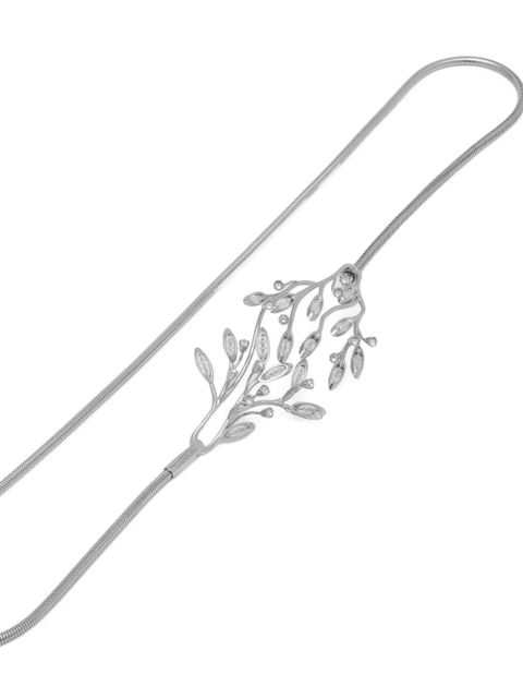 Lanvin leaf-motif belt - Silver