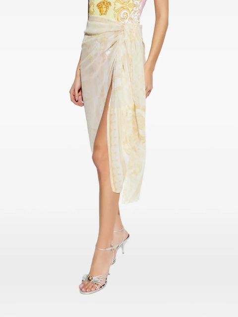 Versace printed sarong - Neutrals