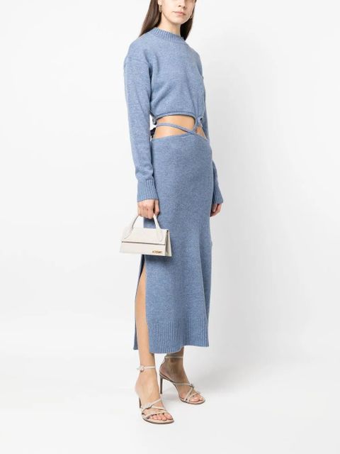 Jacquemus Le Chiquito Long tote bag - Grey - zdjęcie produktu nr 2