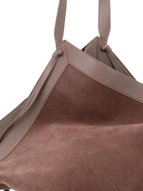 Yuzefi large Wonton suede tote bag - Brown - zdjęcie produktu nr 2