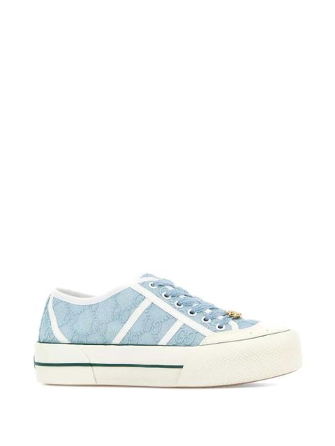 Gucci GG Supreme canvas sneakers - Blue - zdjęcie produktu nr 2