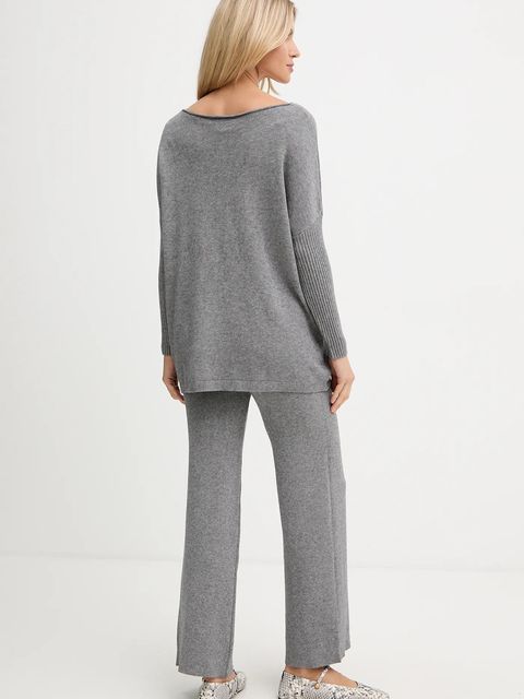 Haveone dres damski kolor szary HNC-P001