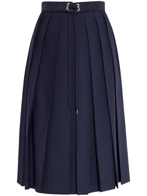 Moncler pleated midi skirt - Blue - zdjęcie produktu nr 1