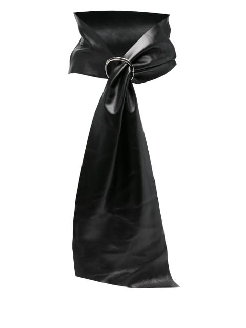 Gimaguas Maria leather belt - Black - zdjęcie produktu nr 1