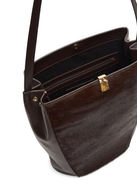 LouLou de Saison Odile bucket bag - Brown