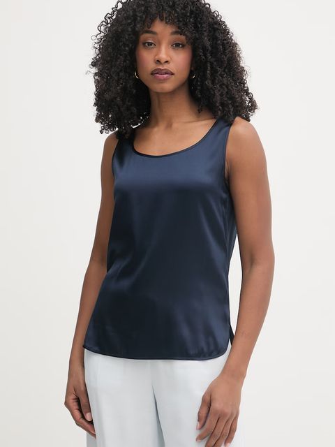 MM by Max Mara Top damski jedwabny PAN - zdjęcie produktu nr 1