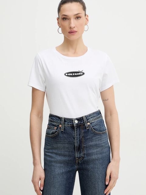 ZADIG&VOLTAIRE t-shirt bawełniany - zdjęcie produktu nr 1