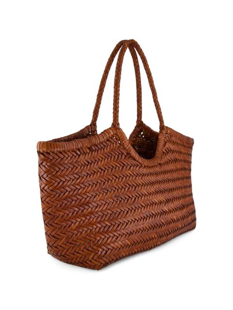 DRAGON DIFFUSION Nantucket leather tote bag - Brown - zdjęcie produktu nr 2