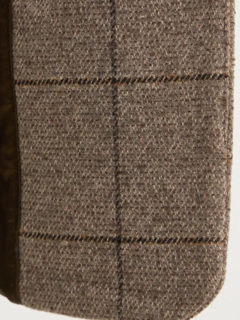 By Malene Birger marynarka z domieszką wełny RAILEY kolor beżowy dwurzędowa wzorzysta Q72631004