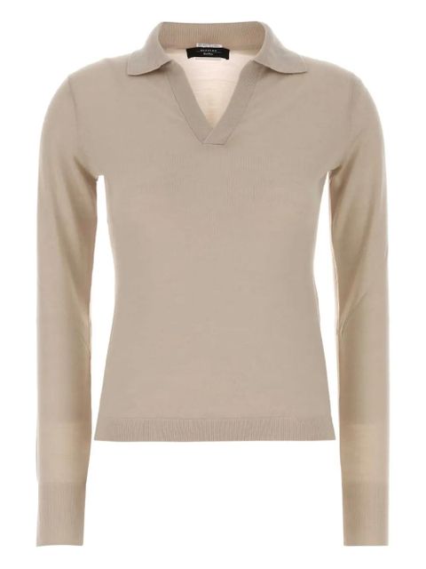 Weekend Max Mara polo collar top - Neutrals - zdjęcie produktu nr 1