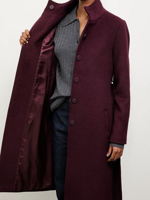 Answear Lab płaszcz wełniany