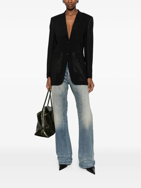 Blumarine patch-pocket blazer - Black - zdjęcie produktu nr 2