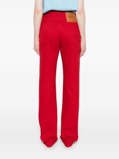 Jacquemus Le de-Nîmes Droit jeans - Red