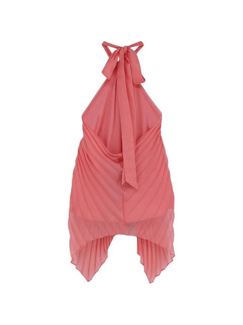 Max Mara pleated halterneck top - Pink - zdjęcie produktu nr 2