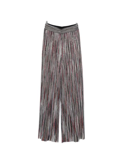 Missoni striped-pattern trousers - Grey - zdjęcie produktu nr 1
