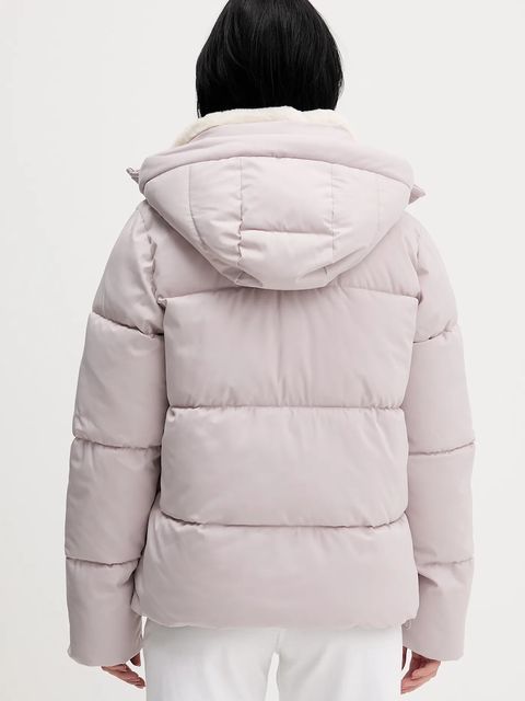 Hollister Co. kurtka kolor różowy zimowa KI344-5056-120