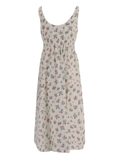 Tory Burch floral-print cotton dress - White - zdjęcie produktu nr 2