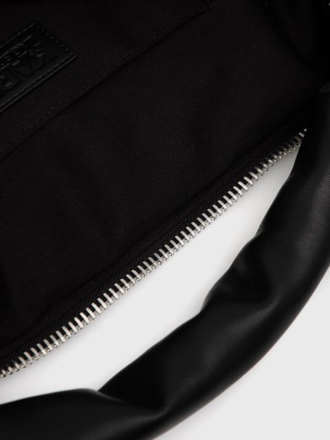 Karl Lagerfeld torebka skórzana 225W3056 kolor czarny