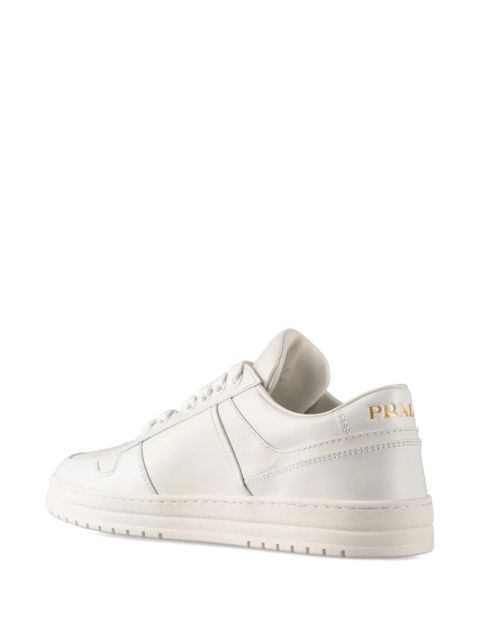 Prada leather sneakers - Neutrals