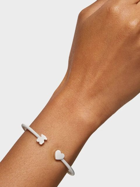 Tous bransoletka srebrna ICON MESH damska 1004500140