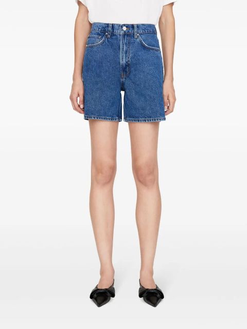 ANINE BING Kat denim shorts - Blue