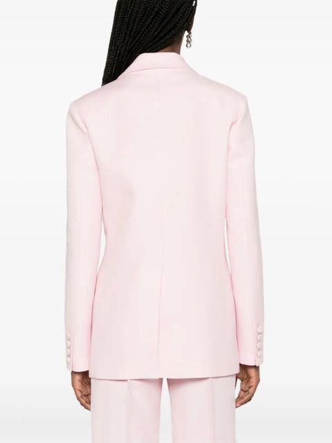Valentino Garavani double-breasted crepe blazer - Pink