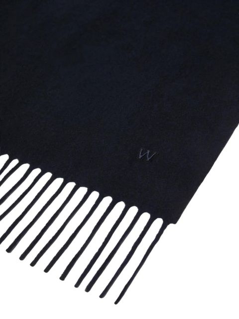 Weekend Max Mara fringed scarf - Blue